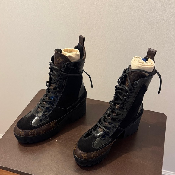 Louis Vuitton Laureate Platform Desert Boot Sz 39 - Picture 1 of 6
